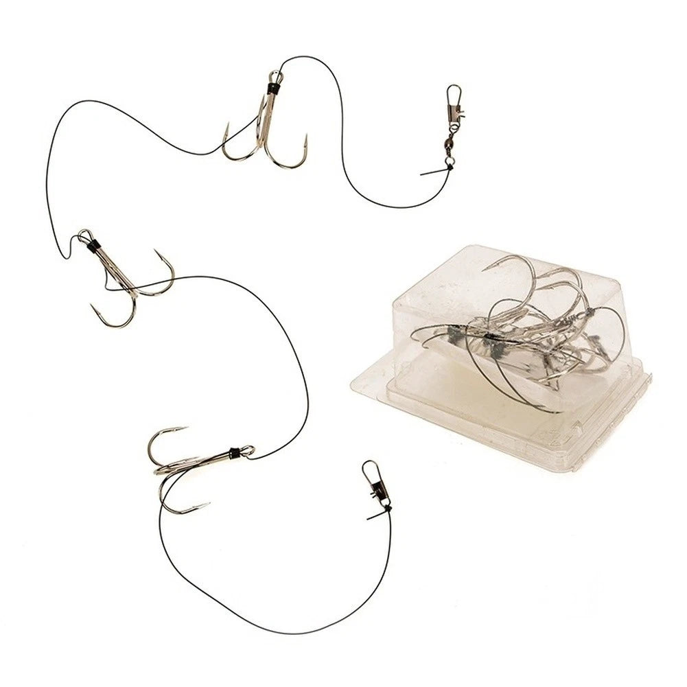 Treble Hook Rig for Universal Use (1m Length)