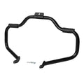 Matte Black Mustache Engine Guard Footpegs for Harley Softail (2000–2017)
