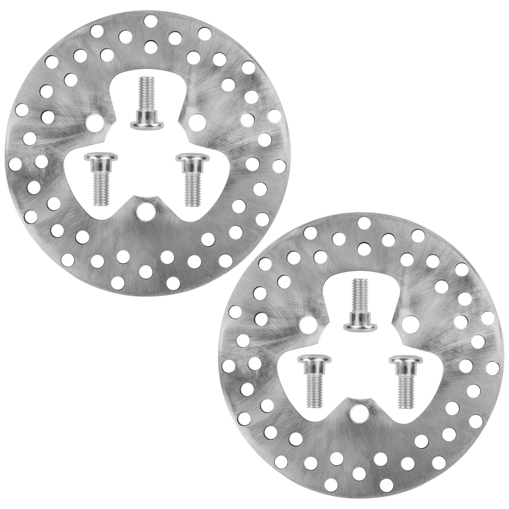 Front Brake Disc Rotor with Bolts Left Right for Honda TRX300X (2009)