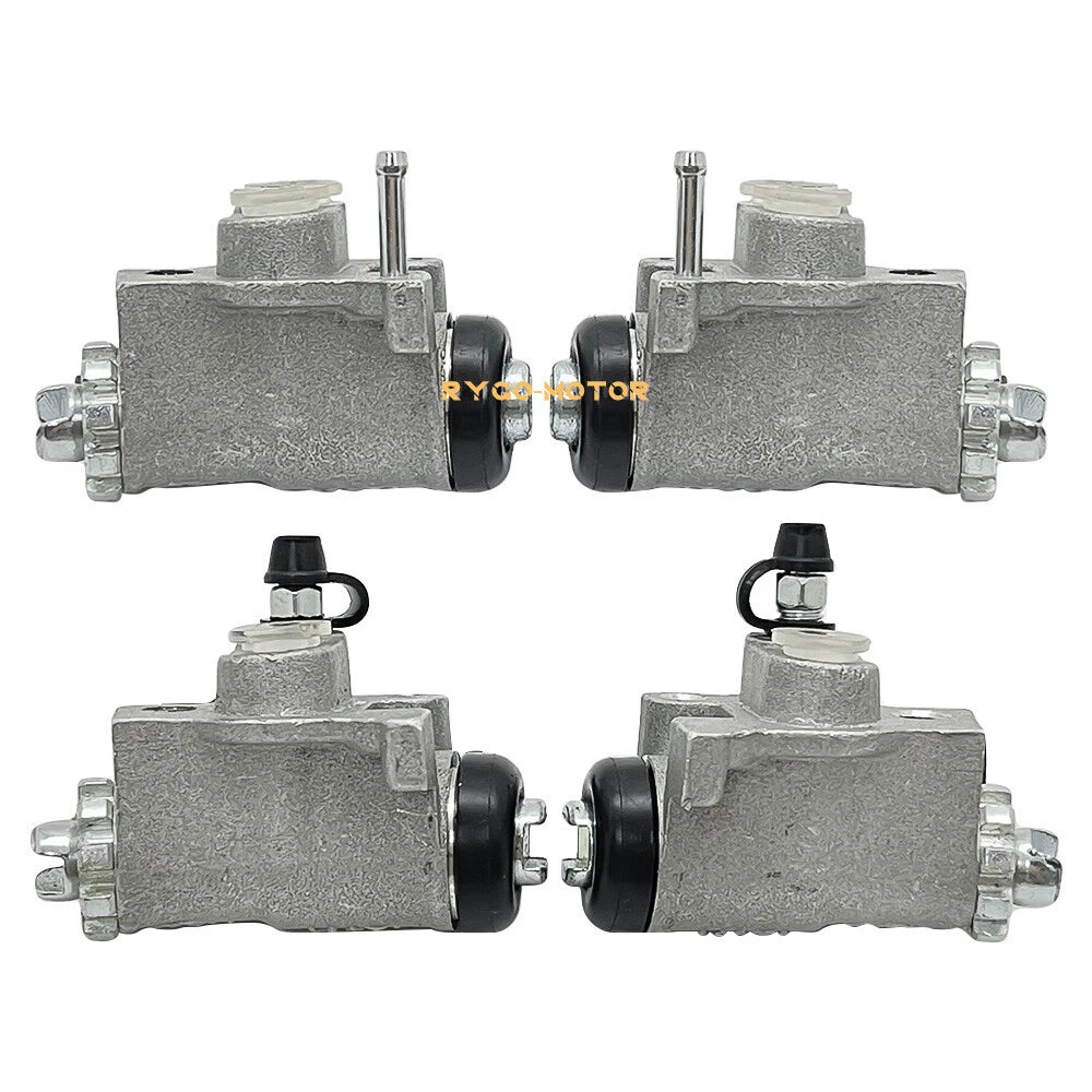 Set of 4 Front Brake Wheel Cylinders for Honda TRX350 TRX350D (1986–1989)