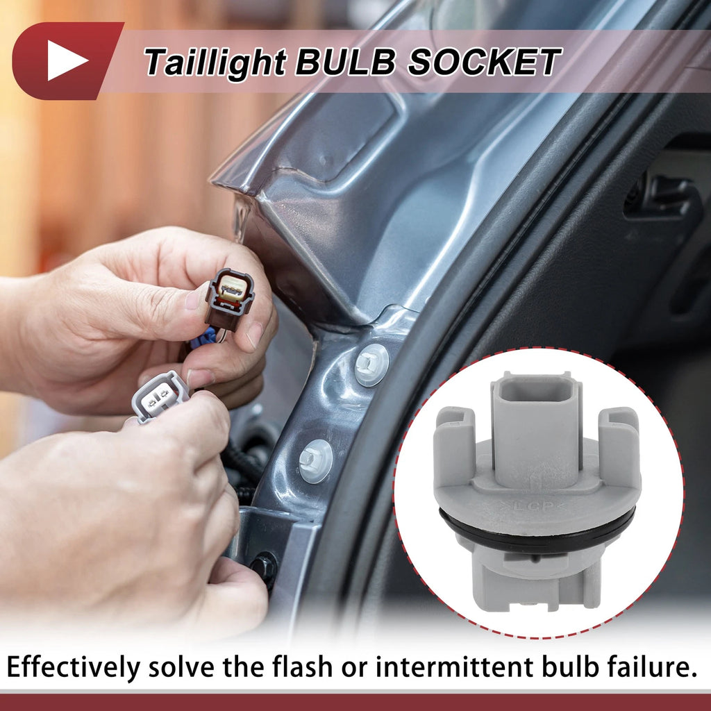 Tail Light Socket for Honda Odyssey 2018–2024 Lamp Bulb Connector