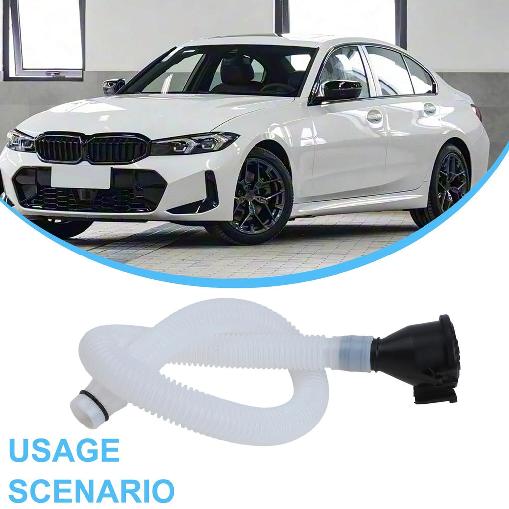 Windshield Washer Reservoir Filler Pipe for BMW E90 E91 (2006–2012)