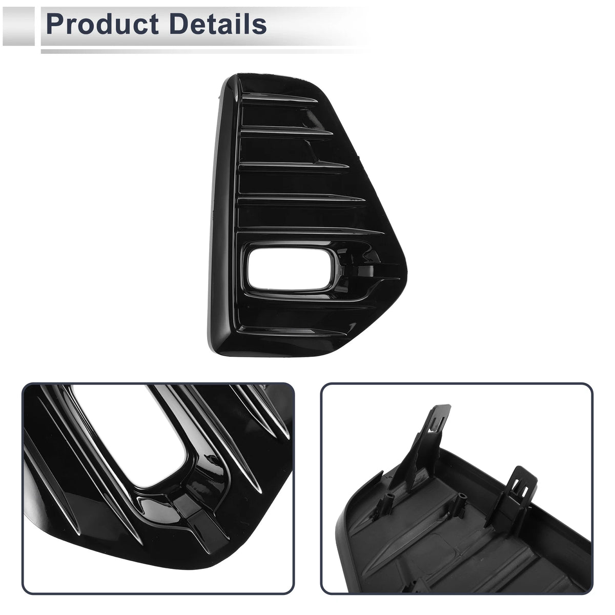 1 Pc Fog Light Grill for Nissan Kicks (2021–2023) No. 622525RY0A