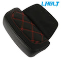 Backrest Pad with Orange Stitching for Harley-Davidson Street Glide/Road King (2009–Present)