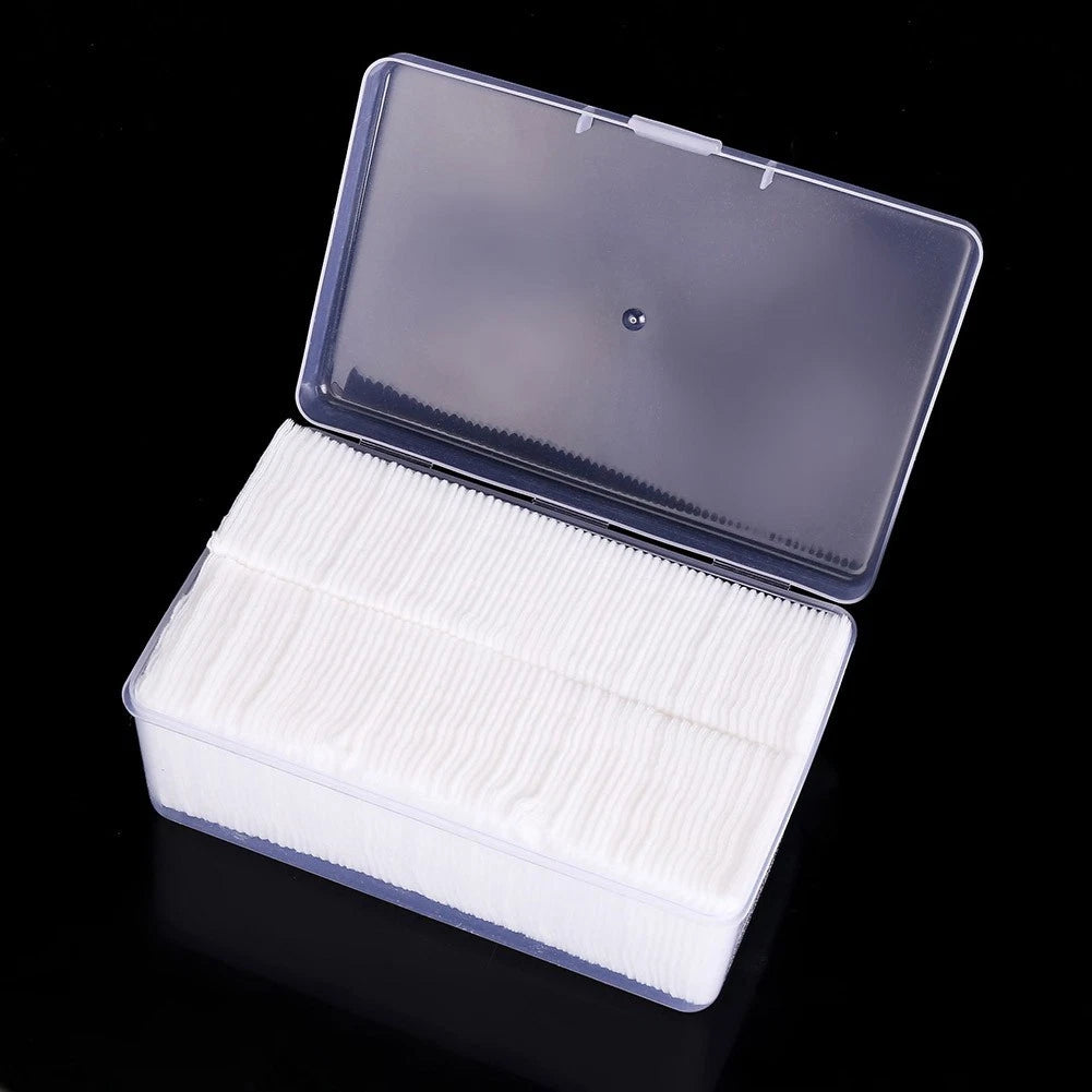 Storage Box for Cosmetics Puff Case Replacement Tool (Transparent)
