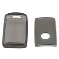 Transparent Black Key Case for Mazda (Engine Start)