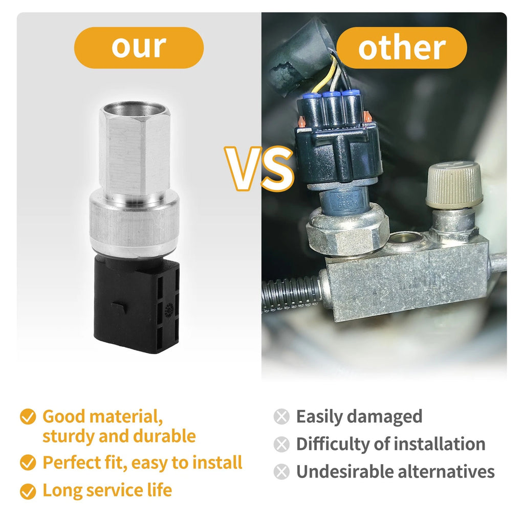 A/C Pressure Switch Sensor for Volkswagen Beetle (2012–2019) 1 Pcs