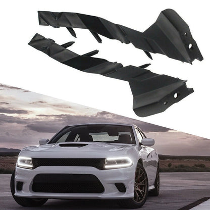 2X Front Bumper Mount Retainer Support Bracket for Dodge Charger (2015–2023)