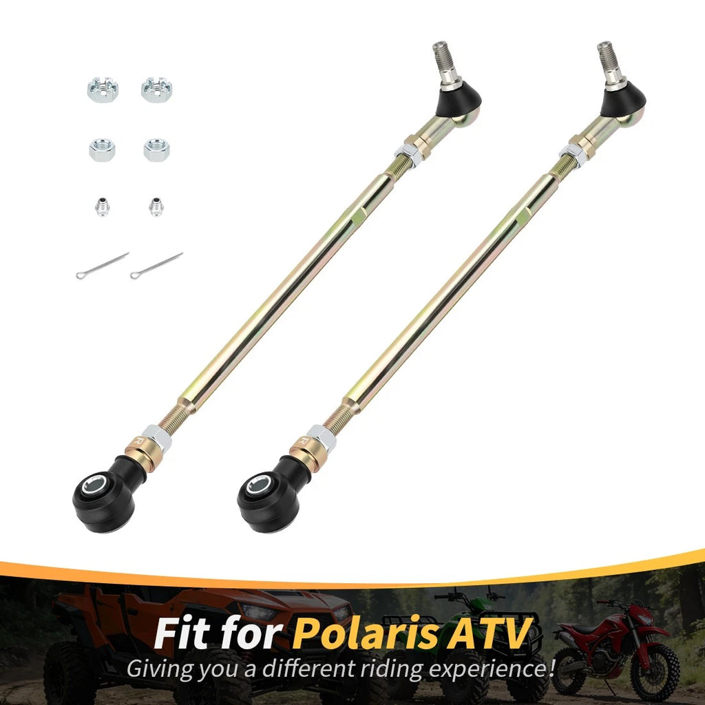 2 Tie Rod End Kit for Polaris Sportsman 335 400 500, Scrambler 400 500 (2000–2014)