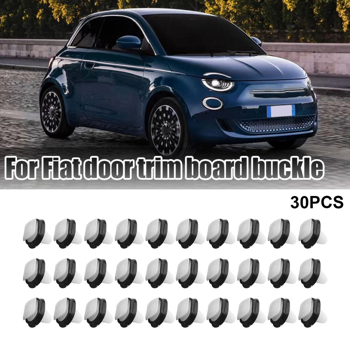 Door Trim Panel Clips for Fiat Ducato (71728806, 8565, 43)