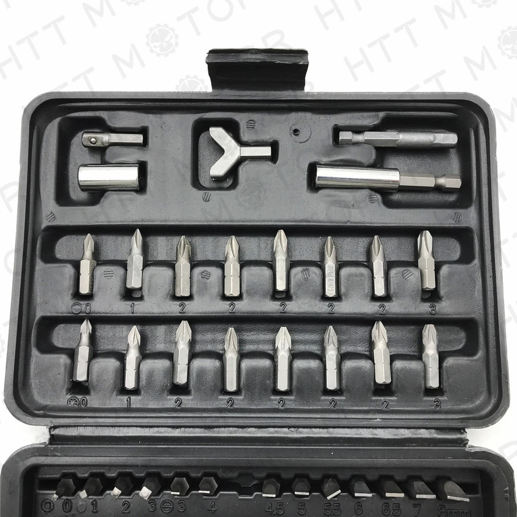 Set of 100 Torx Hex Security Bit Set for Screwdrivers