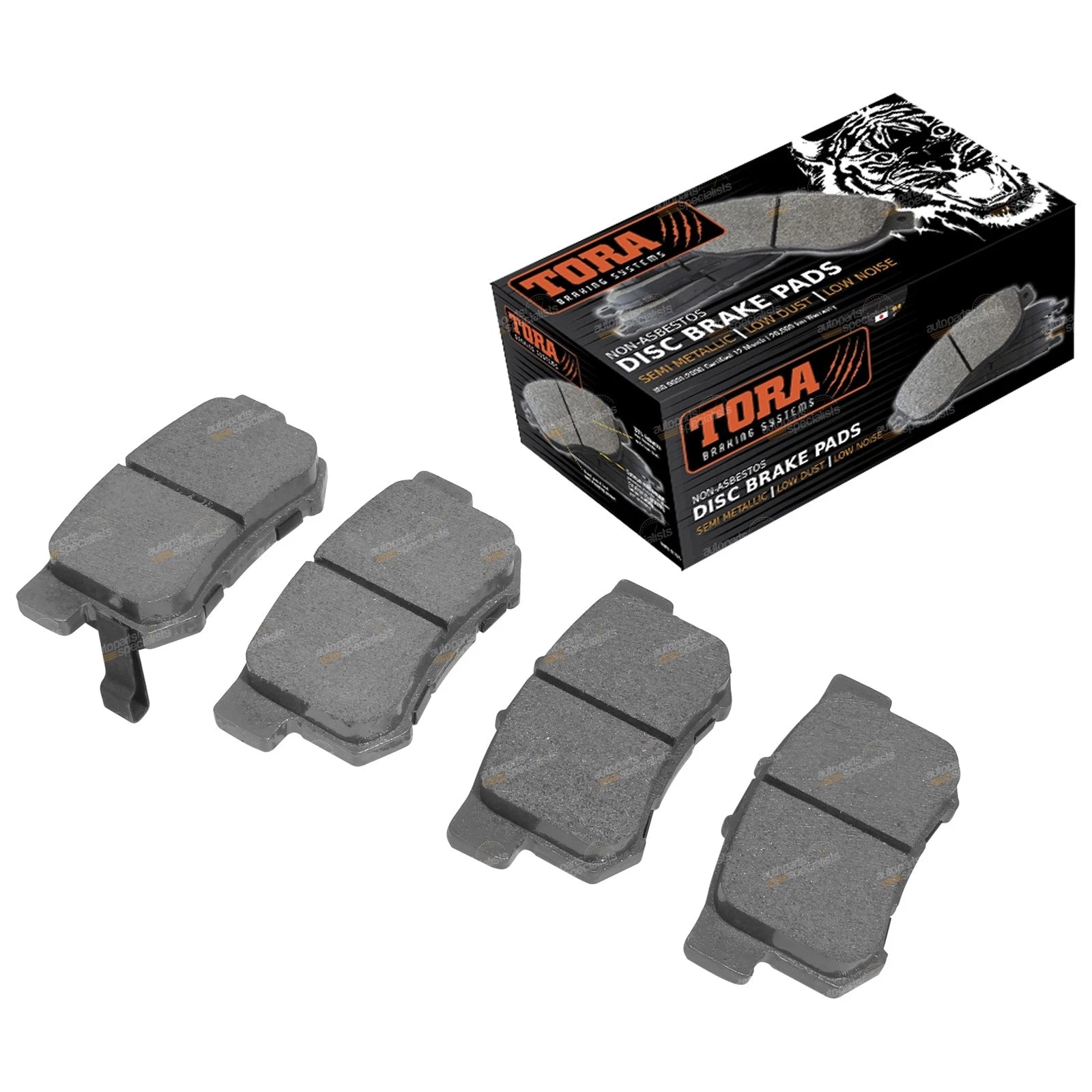 Rear Disc Brake Pad Set for Suzuki Kizashi (2010–2015)