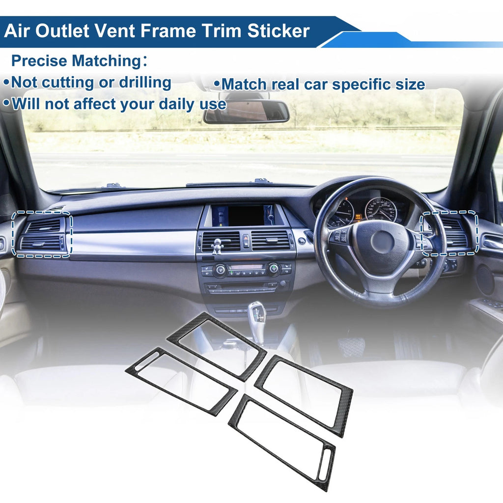 Air Condition Outlet Vent Trim Cover Frame for BMW X5 E70 (2007–2013)