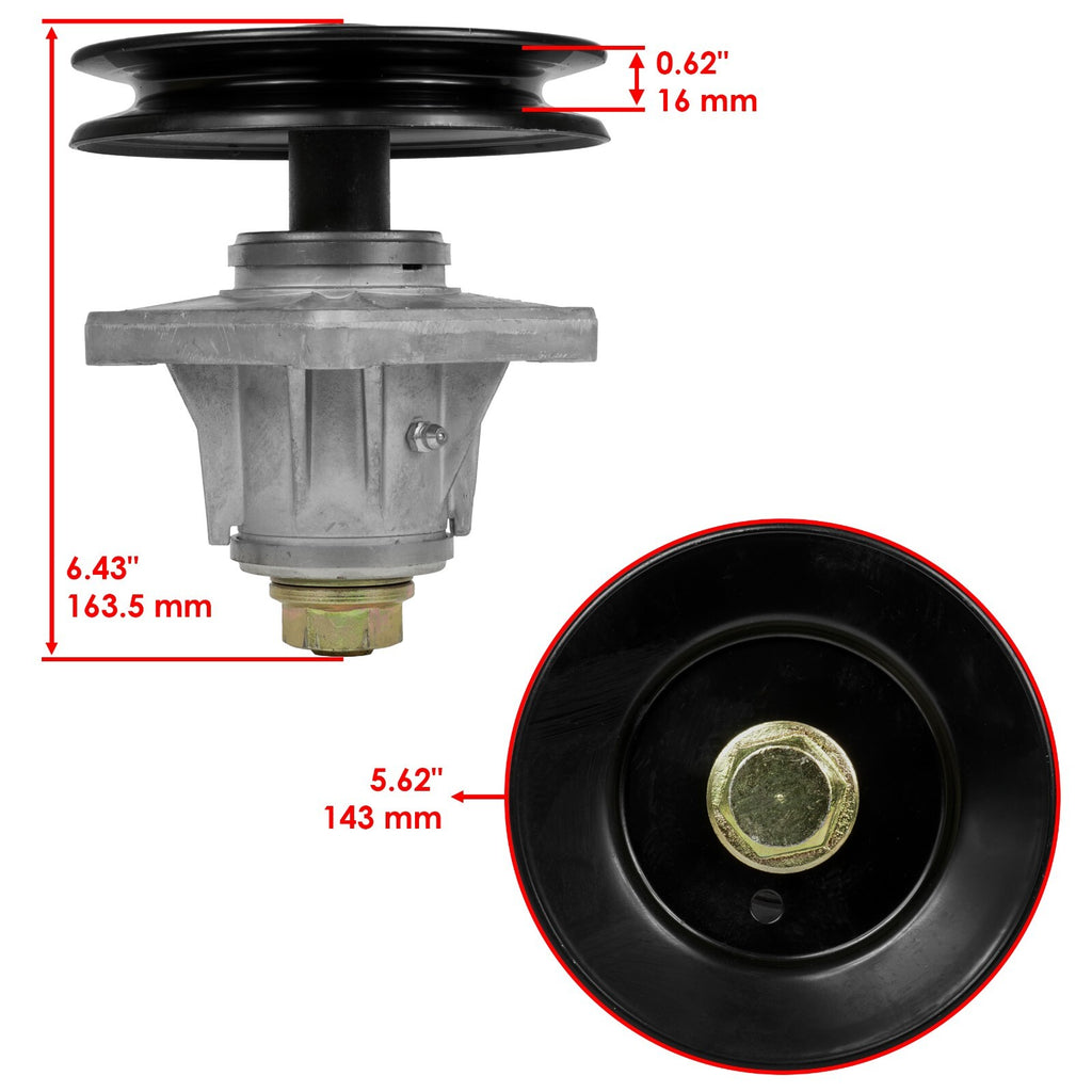 Spindle Assembly 46 Inch Deck Replacement for MTD Cub Cadet LT1022 (2009–2019)