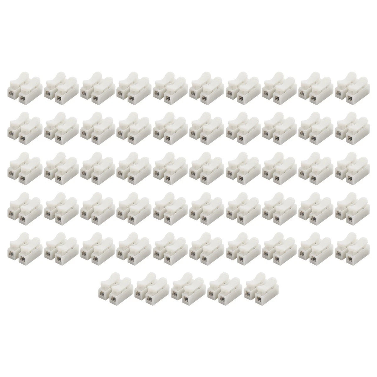 2X CH 2 Terminal Blocks Quick Connectors for Secure Electrical Crimp Connections