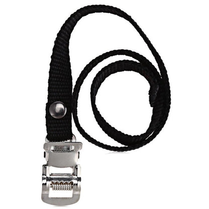 1 Pair Toe Clips for Bicycle (Outdoor Wear-resistant, Black)