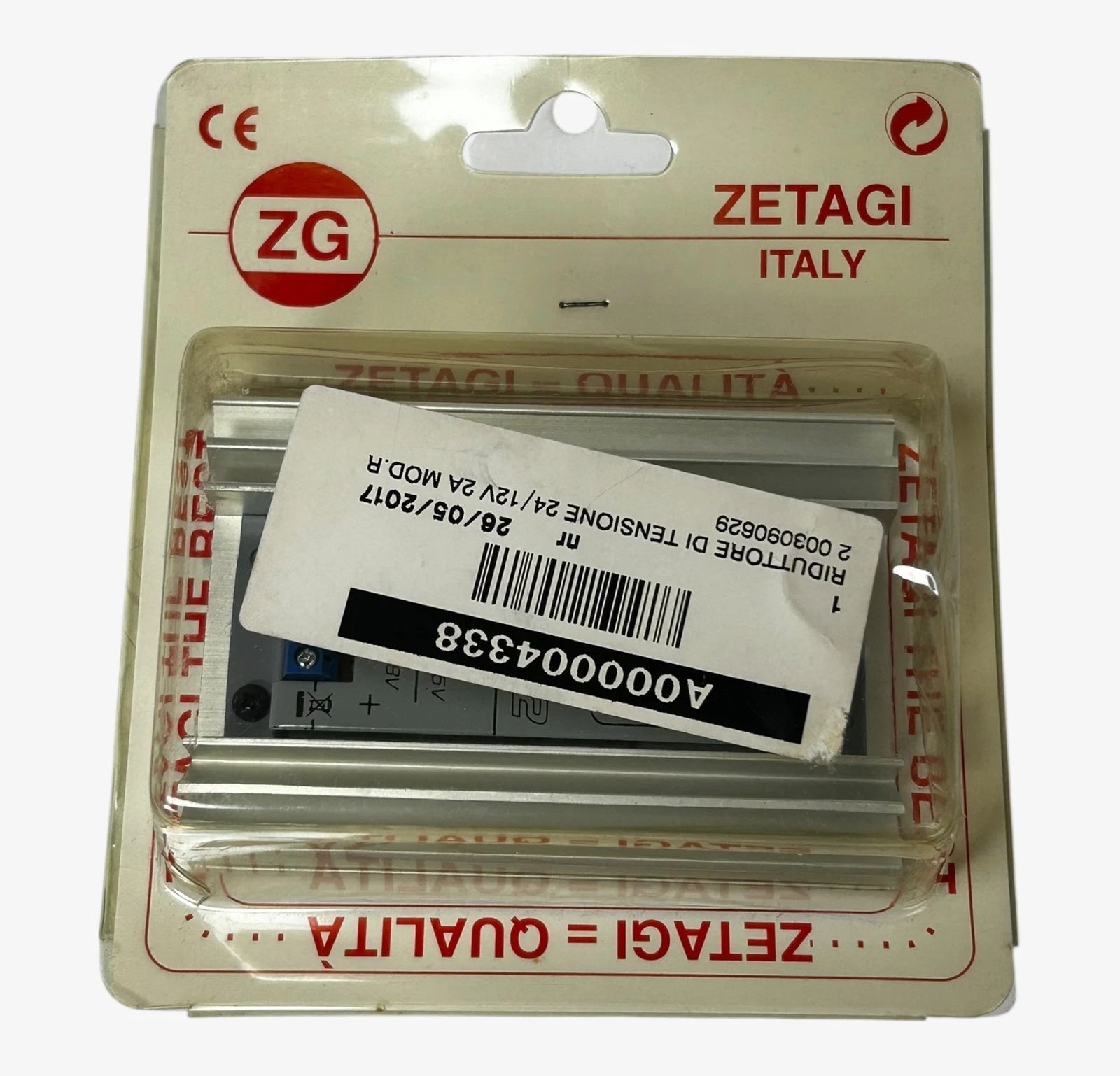 DC/DC Voltage Reducer 3-12V for Zetagi R2 (13.5-28V Input)