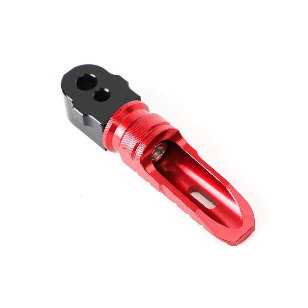 Rear Footrests Foot Pegs for Peugeot Speedfight 4 50 125 150 (All Years) T9 RED