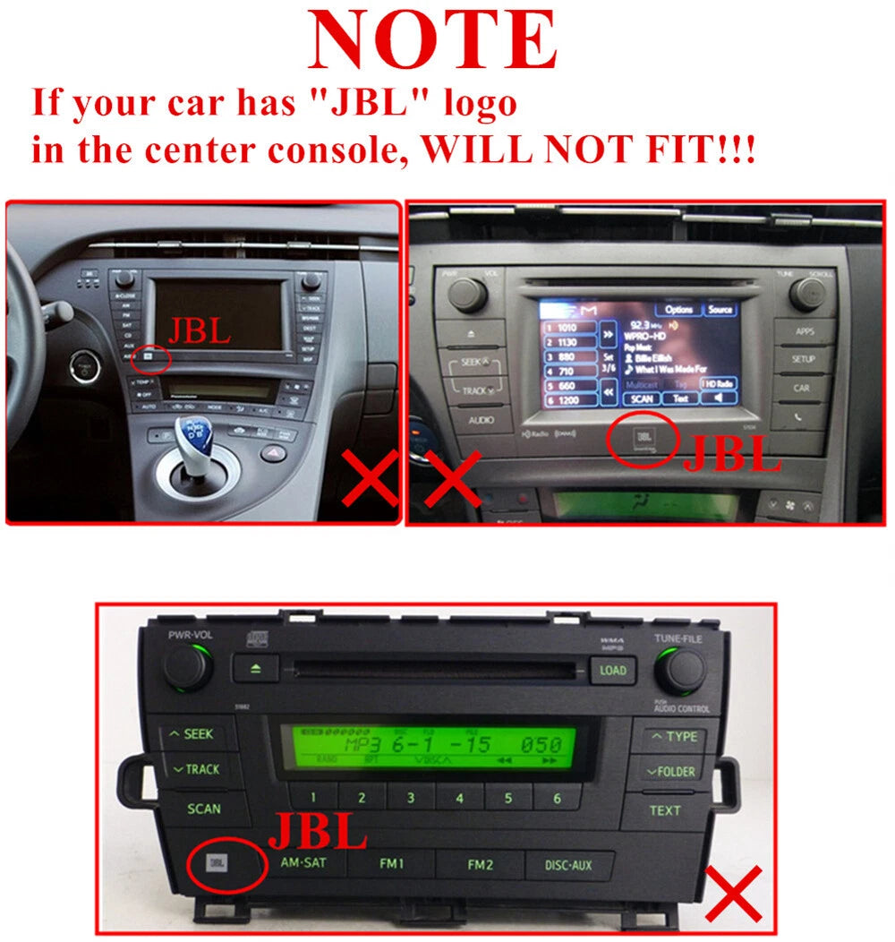 9" Android 13.0 GPS Head Unit for Toyota Prius (2010–2015) - Wifi 4+32G