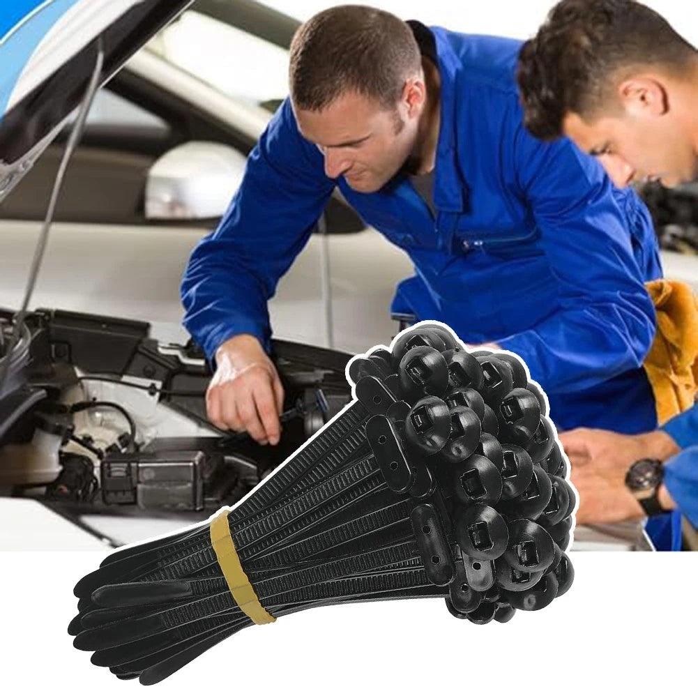 Cable Tie Holder for Automotive Repairs (Lightweight, Compact)