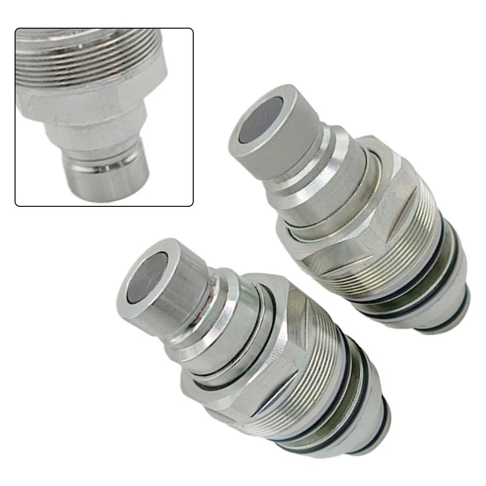 ISO16028 M46 Flat Face Quick Couplers for Construction and Industrial Use