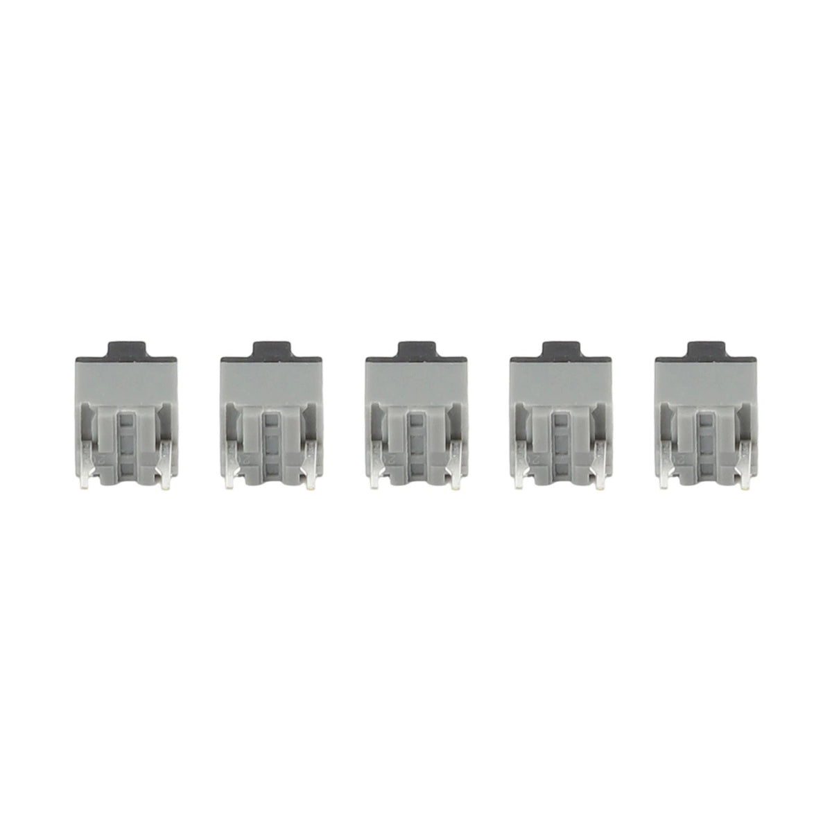 20 Silent Tactile Mouse Microswitches 2 Pin for Electronics