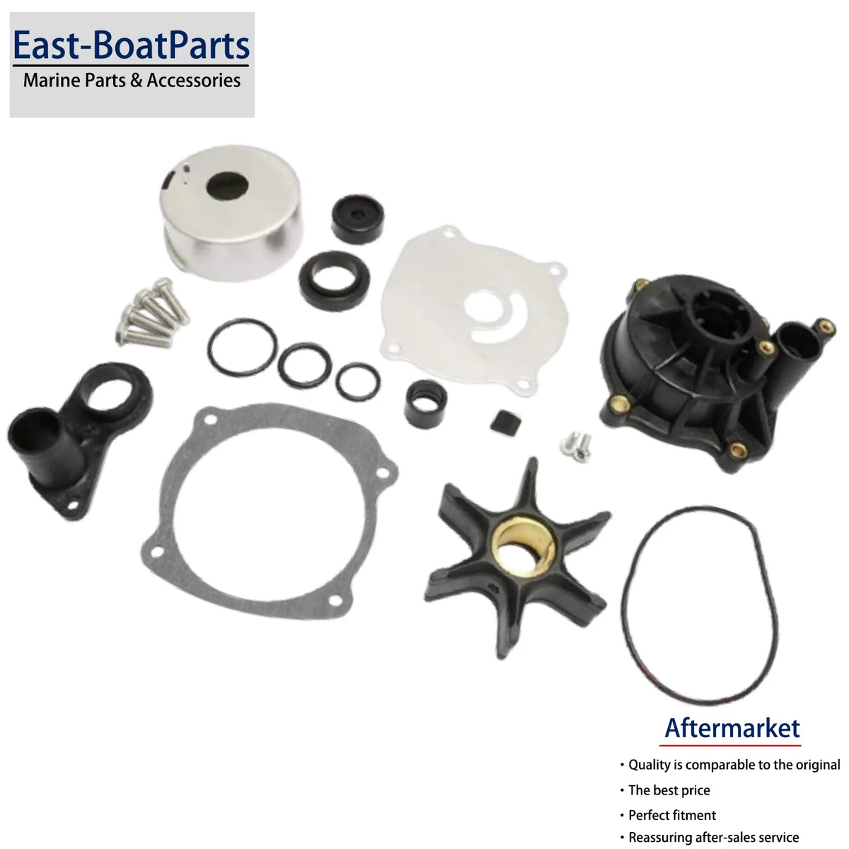Water Pump Impeller Kit for Johnson Evinrude 85-115 HP V4 (1985–1995) 5001594