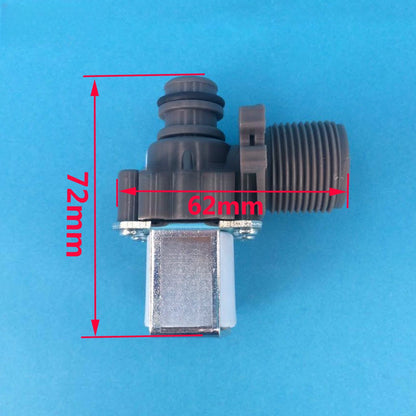 Plastic Inlet Valve for Automatic Laundry Machines (AC220V, 72x62mm)