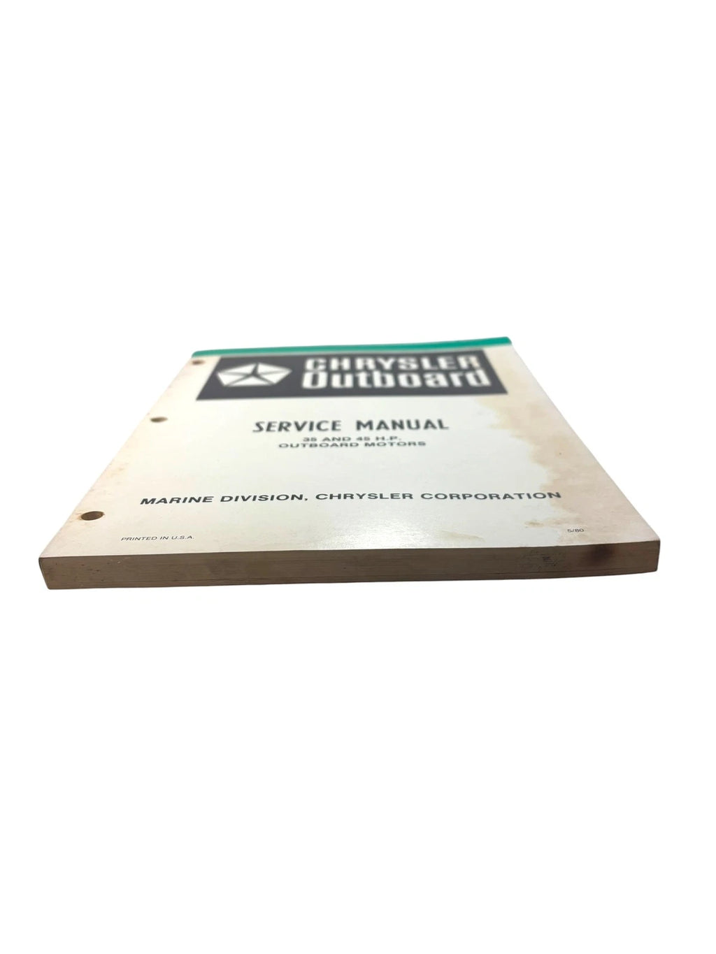 Service Manual for Chrysler Outboards OB3436 (35/45 HP)