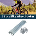 Bicycle Spokes Nipple 45 Steel Galvanized Universal for Universal (any year)