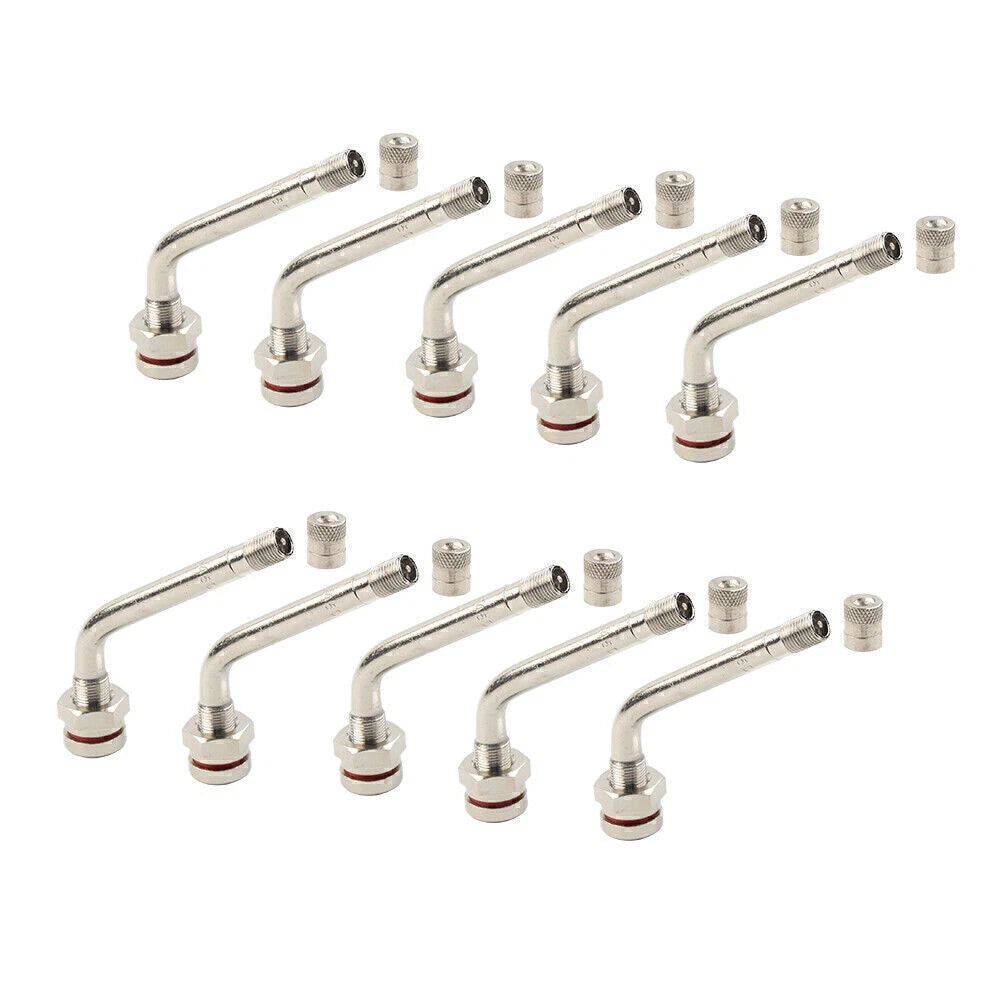 10x Valve Stems for Alcoa 22.5 & 24.5 Aluminum Wheels (TR545D)