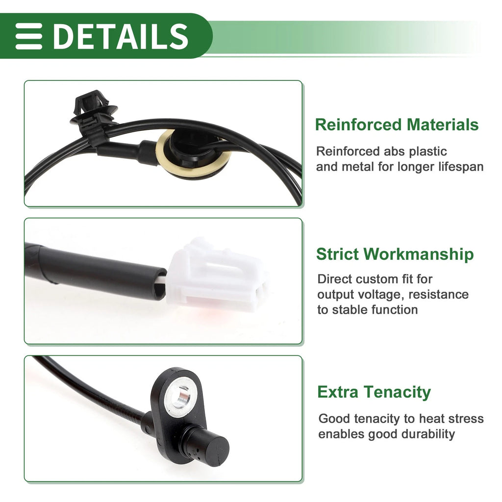 ABS Wheel Speed Sensor Replacement for Mazda CX-7 (2007–2012)
