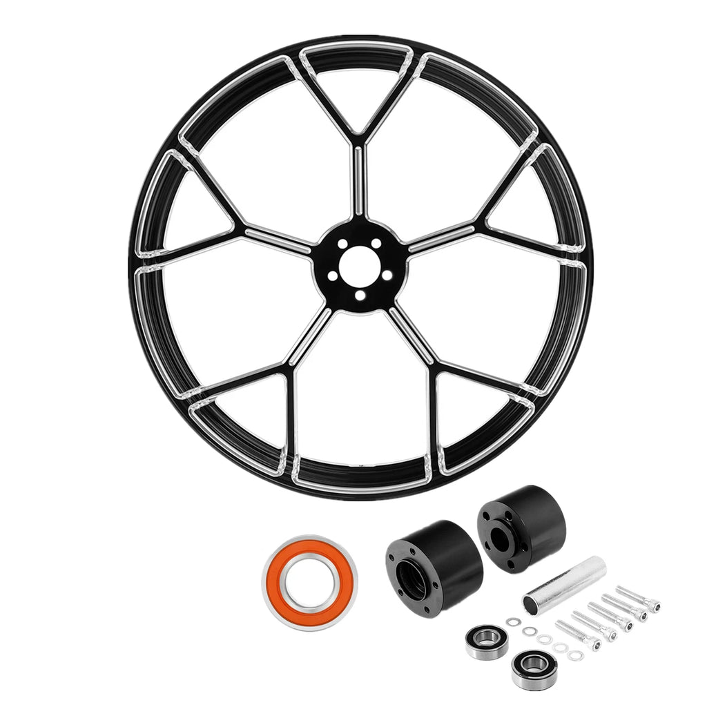 26" Front Wheel Rim Dual Disc Hub for Harley Electra Road Glide (2008–Up)