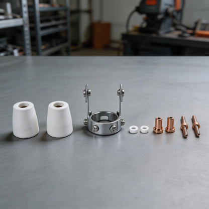 61 Pcs Plasma Cutting Consumables for PT31