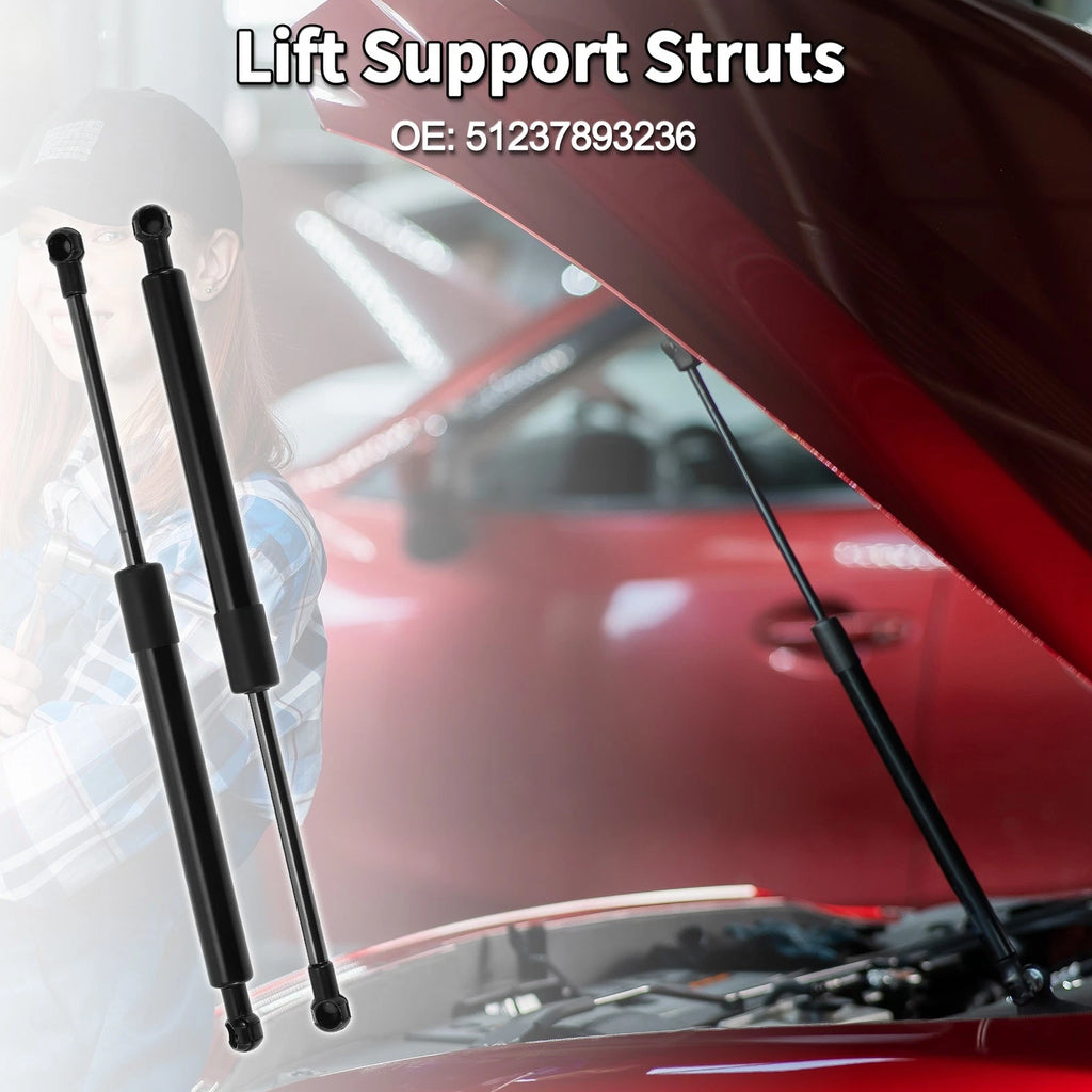Front Hood Lift Supports Struts Replacement for BMW E46 M3 Convertible Coupe (2001–2006)