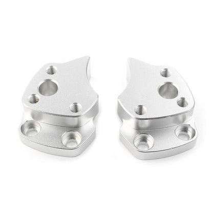 Aluminum Handlebar Riser Spacers for Yamaha FJR1300 (2001–2005) Silver