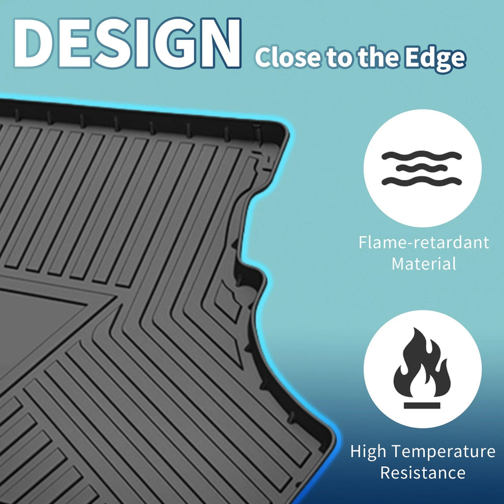 TPE Rear Cargo Liner Flat Face for Mitsubishi Lancer (2008–2017) 1 Pc