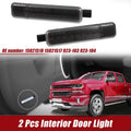 2pcs Interior Courtesy Light for Chevy Silverado 1500 (2014–2018)