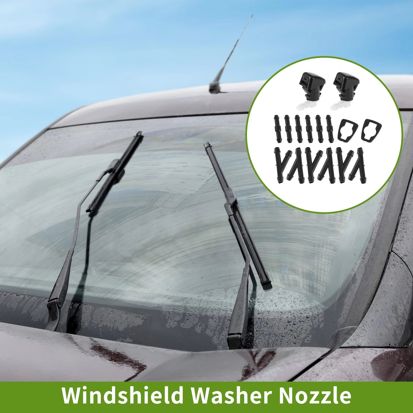 Windshield Washer Nozzle Set for Ford (No.BT4Z17603A)