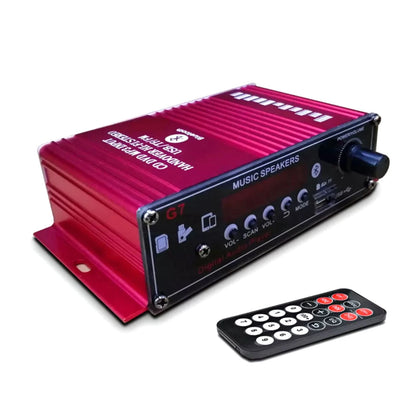 2-Channel Bluetooth 5.0 Mini HIFI Power Amplifier Audio Stereo