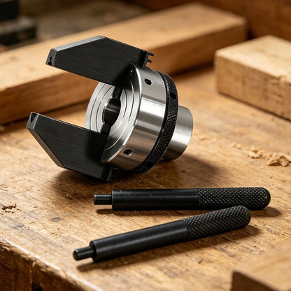 2-Inch 2 Jaw Pen Lathe Chuck for (Compatible with 1" 8 TPI)