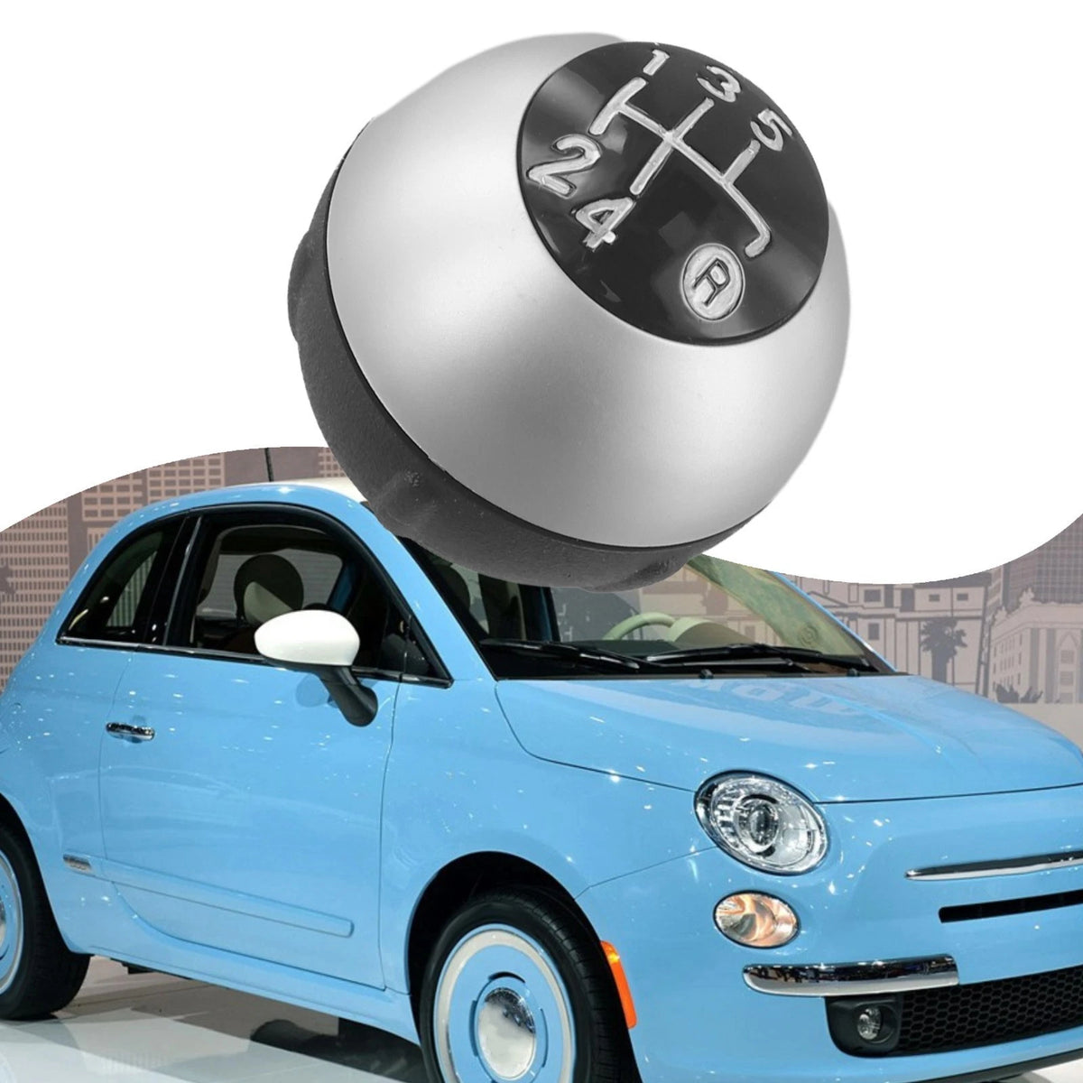 Gear Lever Head Handball Cover for Fiat (2007–2007)
