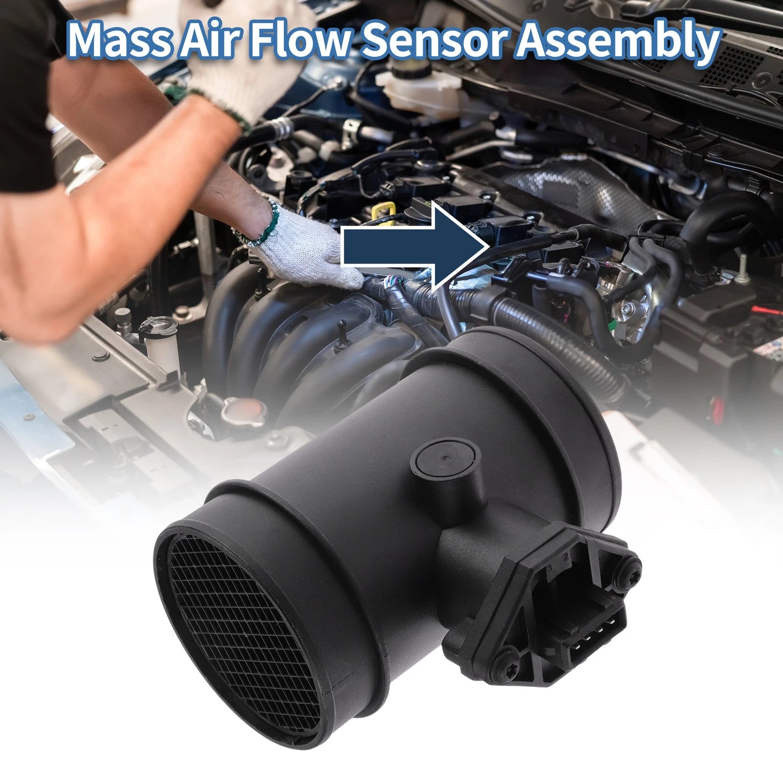 Mass Air Flow Sensor Assembly No. 836576 for Opel Vectra B (1995–2004)