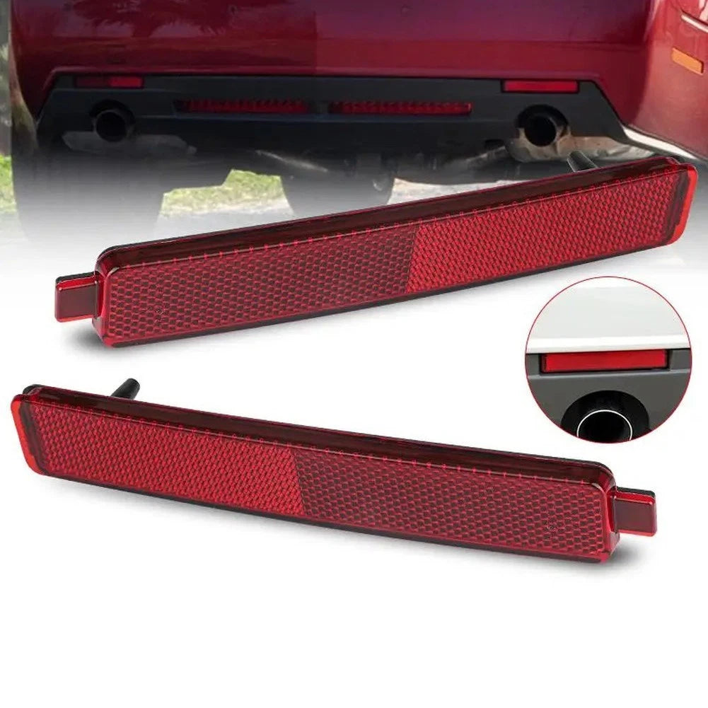 2X Rear Bumper Reflector Light for Cadillac CTS (2008–2013)