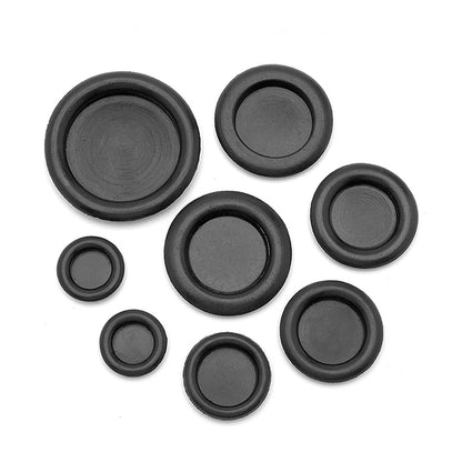Set of 10 Rubber Grommets 7mm - 50mm for Various Applications
