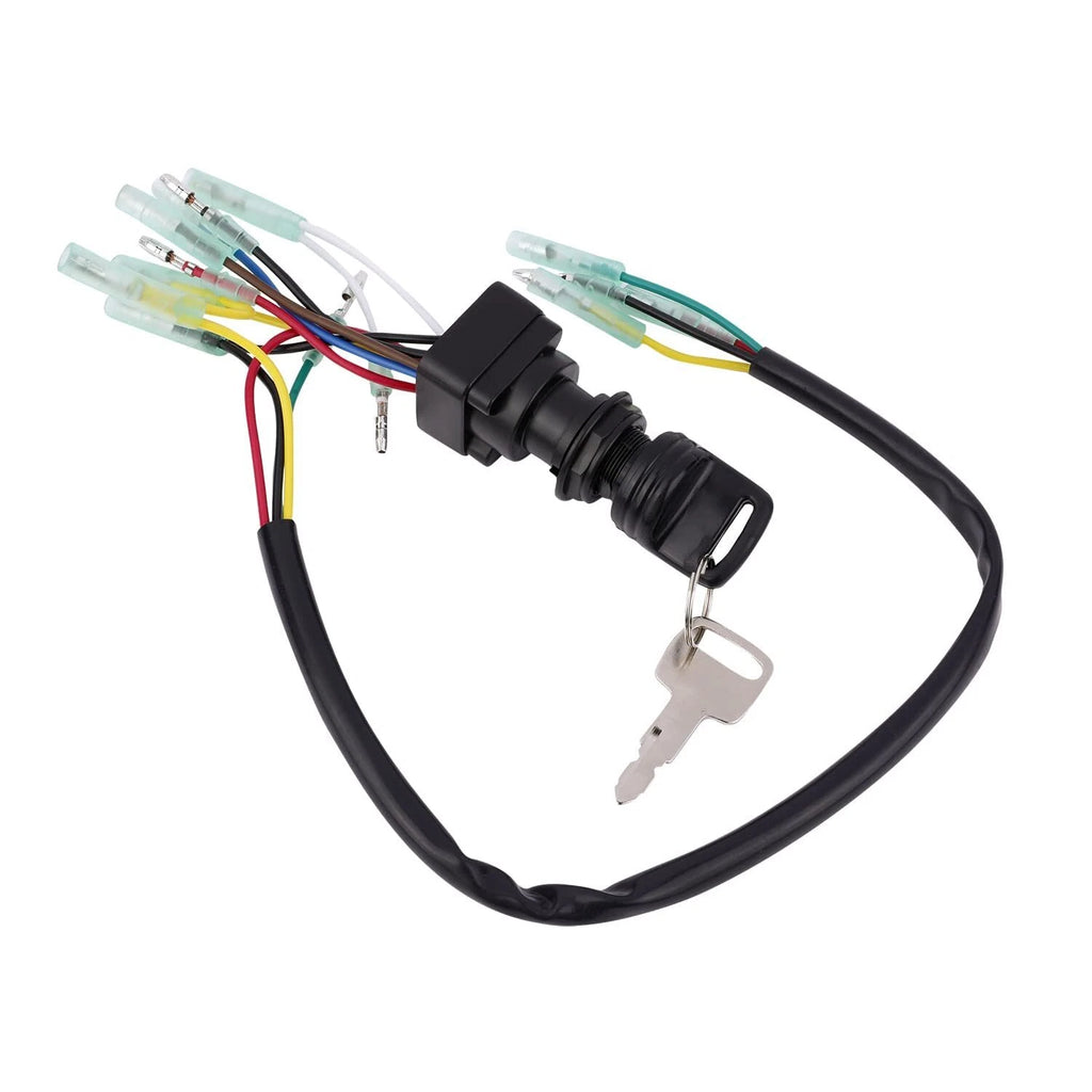 Ignition Switch Key Assembly for Yamaha Outboard Motor Control Box (703-82510-45-00)