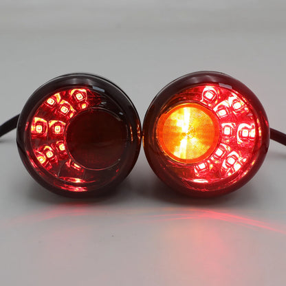 Rear LED Running Brake Turn Signal Indicator Light for Harley XL 883 1200 (1992–2017)