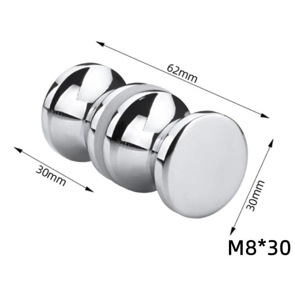 Cabinet Knobs Set of 4 Aluminum Alloy Bathroom Door Hardware