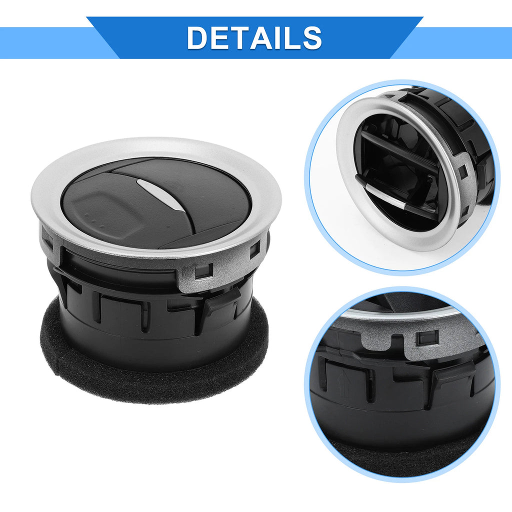 2X Center Dash A/C Outlet Air Vent Panel for Ford Fiesta (2013–2016)
