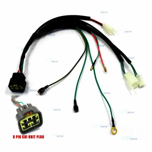 8 Pin CDI Unit Wiring Harness for Lifan 140cc 150cc